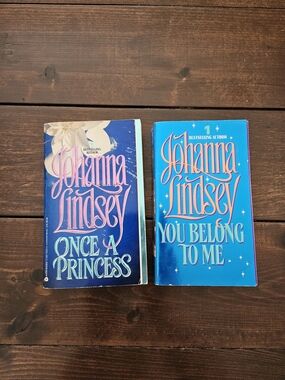 Johanna Lindsey Paperback Lot Cardinia's Royalty Books 1-2 Hidden Clinch Cover
